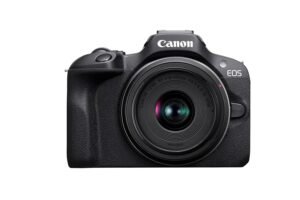 Canon EOS R100 24.1 MP Mirrorless Camera (Black) with RF-S18-45mm f/4.5-6.3